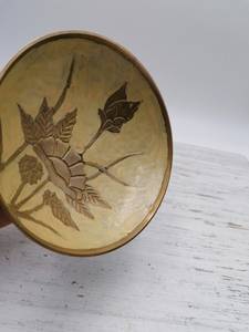 Handcrafted Indian Manufacturer's <b>Unique</b> Wooden Tabletop Decor Bowl Polished Metal for Party Serving - Product Image 2