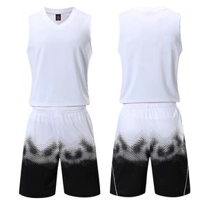 2025 ensemble d'uniformes de basket-ball réversibles personnalisés gilet d'entraînement imprimé et maillots pour survêtement de basket-ball d'été d'équipe - Product Image 3