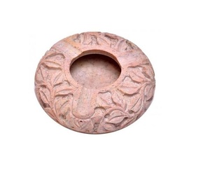 Classic Acacia <b>Wood</b> Engraved Ashtray Table Top Smoking <b>Accessory</b> for Waste Disposal - Product Image 4