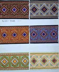 ลูกไม้ปักโพลีเอสเตอร์สำหรับเครื่องแต่งกายที่ใกล้ชิดและยืดสำหรับเสื้อผ้าในปริมาณที่มากผลิตในอินเดีย - Product Image 4