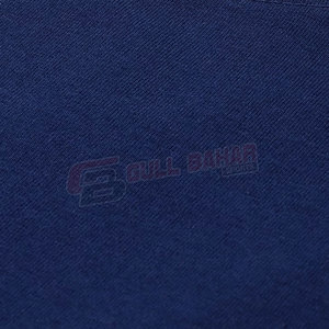 Camiseta hecha a medida para hombre, nuevo estilo veraniego, 100% algodón, azul liso, ajuste holgado, camiseta azul liso a la moda para hombre - Product Image 6
