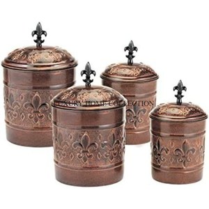 Hot-selling Functional Metal Kitchen Container Sets with Stylish Finishes and Durable Materials for Everyday <b>Food</b> <b>Storage</b> Needs - Product Image 4