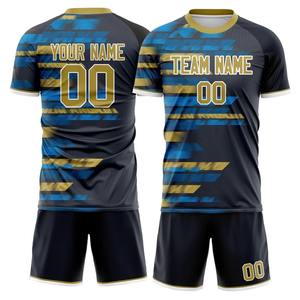 Camiseta de fútbol sublimada personalizada para hombre, ropa deportiva, uniforme con nombre de equipo y logotipo, diseño exclusivo - Product Image 2