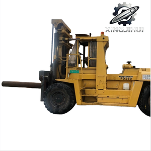 Chariot élévateur Mitsubishi FD250 de 25 tonnes, chariot élévateur d'occasion du Japon, 25 tonnes, moteur 6d24, machine d'occasion, à essence, 25000 kg - Product Image 1