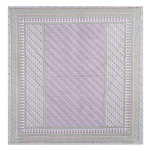 Purple Floral Print 240 TC 100% Cotton Double Bed <b>Sheet</b> Set with 2 Pillow Covers <b>King</b> <b>Size</b> for Home Hotel Use 3 4 6 Pc Options - Product Image 4