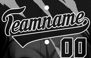 Camiseta de béisbol personalizada con cara de perro y garra Scratch Hip Hop Shirt Hombres Mujeres Ropa de calle juvenil Camiseta de fútbol americano - Product Image 5