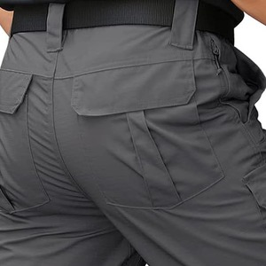 กางเกงคาร์โก้ผู้ชายขาตรงน้ำหนักเบา, กางเกงผู้ชายเทคโนโลยีกลางแจ้งกางเกงสตรีทแวร์ระบายอากาศได้ดี - Product Image 5