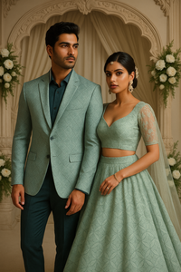 TELAS PARA TRAJES para Sherwani y Jodhpuri, ROPA ÉTNICA PARA HOMBRES Y MUJERES, Trajes de 3 Piezas, PARA TODOS SUS EVENTOS ESPECIALES - Product Image 2