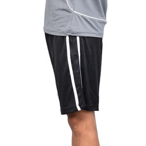 Shorts de course décontractés pour hommes, écologiques, respirants, à séchage rapide, à motif uni, avec taille élastique, pour la gym et les sports de plein air (vente en gros) - Product Image 2