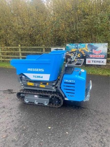 Mini Dumper de Orugas MESSERSI TC95D de 1 Tonelada con Volquete Alto - Product Image 2