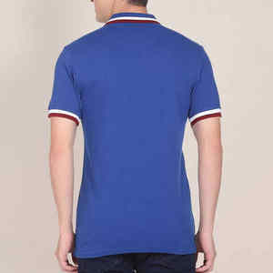 Polo à manches courtes en coton respirant pour hommes OEM ODM, solide avec logo personnalisé, meilleure qualité, grande taille pour toutes les tailles - Product Image 4