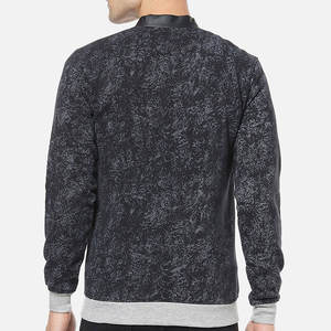 Blouson aviateur d'hiver personnalisé pour hommes avec logo à l'avant dernière conception à la mode vêtements de gros - Product Image 3