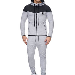 Survêtement d'hiver pour homme en molleton, taille standard, couleur unie, en coton respirant, style unique - Product Image 1