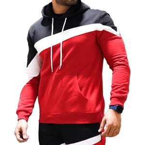 Vente en gros Vêtements de rue décontractés solides pour l'hiver Vêtements de sport pour hommes, vêtements de jogging deux pièces imprimés, top ventes, vêtements de sport pour hommes - Product Image 4