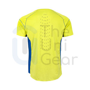 T-shirts de sport de haute qualité unisexe surdimensionné pour les équipes nouveau logo d'impression personnalisé sur le devant t-shirt uni lourd pour hommes - Product Image 5