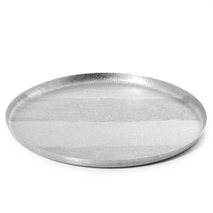 Plateau de service en métal poli de haute qualité, design moderne, écologique, lavable au lave-vaisselle, cadeau d'affaires d'une capacité de plus de 10L - Product Image 5