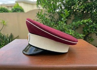 Casquette à visière de la Première Guerre mondiale, Régiment Drozdovsky, Type 1919, Russie
