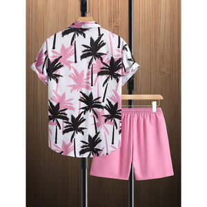 2024 <b>Men's</b> Sets Summer T-Shirt Pants Set Casual <b>Men's</b> Clothing T Shirt Fashion Suit T-shirt <b>Men's</b> Tracksuits - Product Image 3