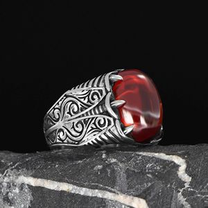 Nuevo Anillo Azuris de Plata de Ley 925 para Hombre, Estilo Otomano con Piedra Natural VALKH1944 Turquía - Product Image 1