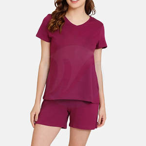 Ensemble de shorts en coton décontracté pour femmes respirant et durable pour adultes prix raisonnable - Product Image 4