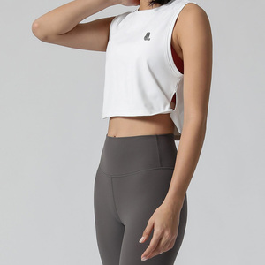 Débardeur de sport pour femme, coupe ajustée, dos nageur, respirant, vêtements de fitness décontractés - Product Image 6