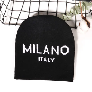 Gorro de punto de Jacquard suave personalizado nuevo personalizado con logotipo de Jacquard para hombres y mujeres al aire libre sombreros de invierno de alta calidad - Product Image 3
