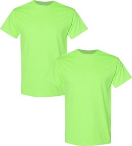 T-shirt pour homme confortable et élégant en coton/fibre de bambou, uni, à manches courtes, coupe classique, écologique, avec tabliers - Product Image 5