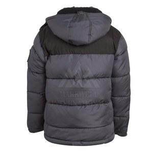 Chaqueta de Invierno Acolchada con Capucha, Diseño Moderno para Hombre, Secado Rápido, Transpirable, Logotipo Frontal, Superventas, Fácil de Usar, Ropa Abrigada - Product Image 3