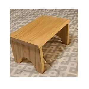 Modern Wooden Step <b>Stool</b> with Minimalist Solid Wood Design Perfect for Kitchen Counters Bathroom Access and Household Use - Product Image 1