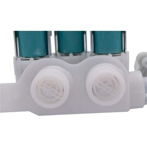 Vanne d'admission d'eau électrique WH13X10066CM pour machines à laver, remplace les pièces en plastique, fréquence 60Hz, alimentation 120V/220V - Product Image 3