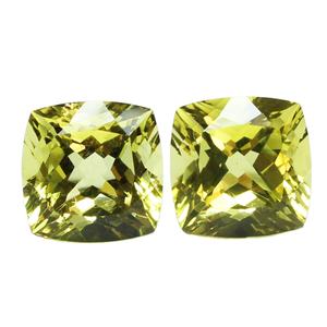 Haute qualité bijoux à bricoler soi-même accessoires 100% naturel citron Quartz coussin en forme de facettes coupe pierre précieuse en vrac pour vente en vrac OEM - Product Image 6