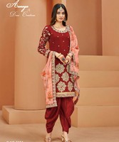 Salwar Kameez à bas prix, costume de fête, vêtements pour femmes, vente en gros, costumes pakistanais en coton 3 pièces, vêtements brodés en coton Punjabi, Surat Apparelgarment