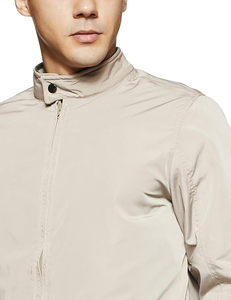 Durable Polyester-Cotton <b>Jacket</b> for Men Comfortable Stylish <b>Lightweight</b> Outdoor <b>Casual</b> Polyester-Cotton <b>Jacket</b> Wholesale - Product Image 4