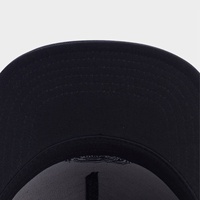 Casquette de baseball noire à visière plate, style Hip Hop, Snapback réglable, unisexe, avec motif brodé et panneau jacquard, pour l'extérieur, vente en gros
