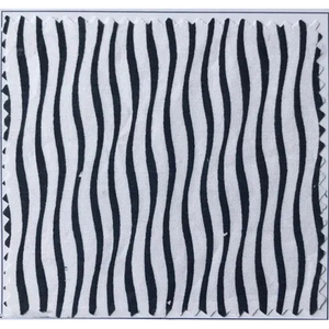 ผ้าฝ้ายโพลีเอสเตอร์สีขาวสำหรับเสื้อชุดเดรสลายทางย้อมสีล้วนทำจากโพลีเอสเตอร์ออกแบบลายแถบสีขาว - Product Image 5