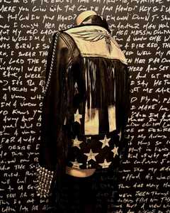 Veste à broderie vierge OEM personnalisée grande taille pour hommes, veste en cuir Letterman vente en gros - Product Image 5