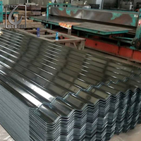 Tôles d'acier ondulées galvanisées à chaud de Chine, tôles de toiture ondulées GI Z20 Z60, revêtement en zinc, paillettes régulières