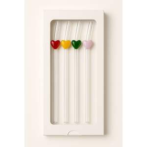 Paille à boire en verre borosilicaté résistant à la chaleur pour boissons chaudes-écologique et réutilisable - Product Image 2