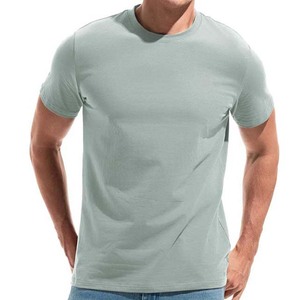 Camisetas de Hombre Personalizadas OEM de Tendencia, Manga Corta, 100% Algodón, Secado Rápido y Transpirable - Product Image 3