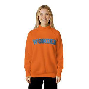 Sudadera de cuello alto personalizada para mujer, de manga larga, para uso diario, cálida, de mezcla de algodón y poliéster, estilo casual urbano. - Product Image 1