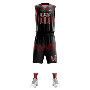 Vente en gros de maillots et shorts de basket-ball en maille réversibles avec logo personnalisé pour vêtements de sport d'équipe pour adultes - Product Image 1