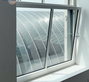 หน้าต่างแนวนอนทำจากอลูมิเนียมอัลลอยด์ระดับพรีเมี่ยมพร้อมตาข่ายสแตนเลสสไตล์โมเดิร์นและเพิ่มความปลอดภัยให้บ้าน - Product Image 1