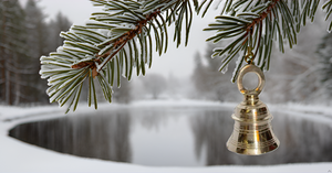 Handheld Brass Temple Bell Ghanti Indian Musical Instrument Accessory Home Diwali Decor Pooja <b>Mandir</b> Call Bell Christmas - Product Image 5