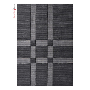 พรมปูพื้นขนสัตว์ปักด้วยมือสไตล์อินเดียทันสมัยห้องนั่งเล่นสไตล์หรูหรา - Product Image 5