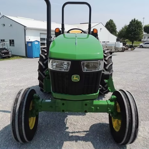 Tractor de granja usado 5045E 4WD con motor de bomba fuerte de 55HP, rodamiento de motor, neumáticos grandes, rueda de cabina de Horas Cortas - Product Image 1