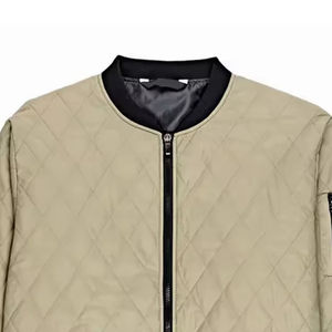 2025 nouvelle vente en gros de haute qualité hommes toile doudoune coupe-vent d'hiver personnalisé avec Logo avant Service OEM - Product Image 6