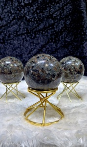 Esfera de Cristal de Cuarzo Tallada a Mano con Forma de Ángel, Bola de Piedra Natural, Llama de la Piedra, Tamaño 50-60 mm, Piedra Principal de Chakra - Product Image 5