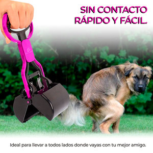 Recogedor de Excrementos de Perro Reutilizable y Ecológico, Dispensador de Bolsas para Desechos, Portátil y Lavable - Product Image 6