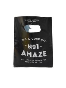 Sacs d'emballage de shopping en plastique PE découpés à l'emporte-pièce avec logo personnalisable Sacs d'emballage à gousset réutilisables pour les petites entreprises - Product Image 2