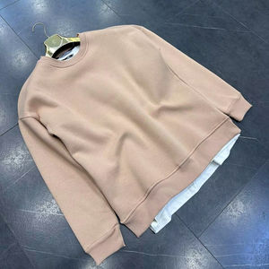 Sweat-shirt décontracté à col ras du cou pour hommes, manches longues, anti-rides, anti-rétrécissement, en coton, XXS XL - Product Image 1